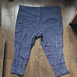 Athleta Women's Navy Salutation 7/8 Cargo